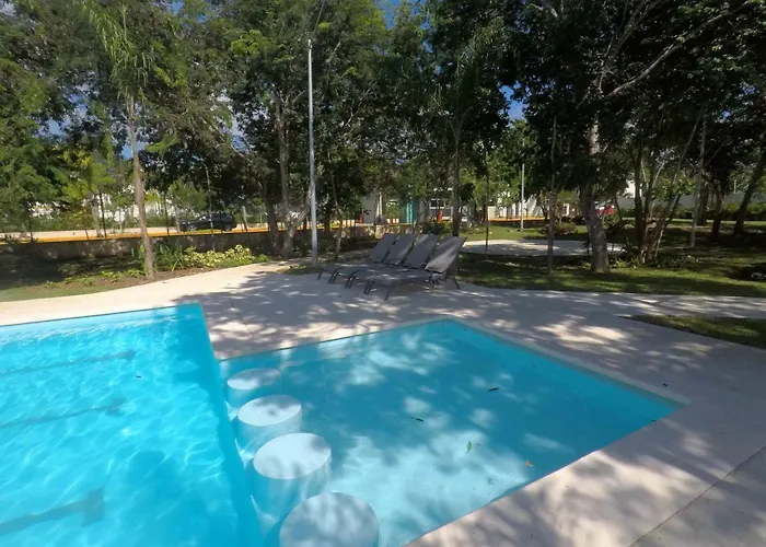 Playaturquesa Moderna Casa C/r Auto A 9 Min 5ta Ave Сasa de vacaciones *